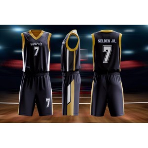 Dijital Baskı Erkek Basketbol Forma - 3